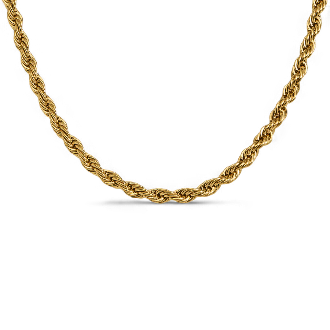 4mm Rope Chain Necklace