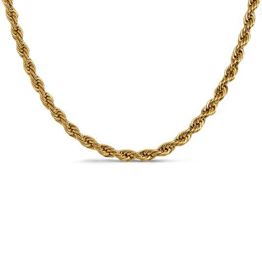 4mm Rope Chain Necklace