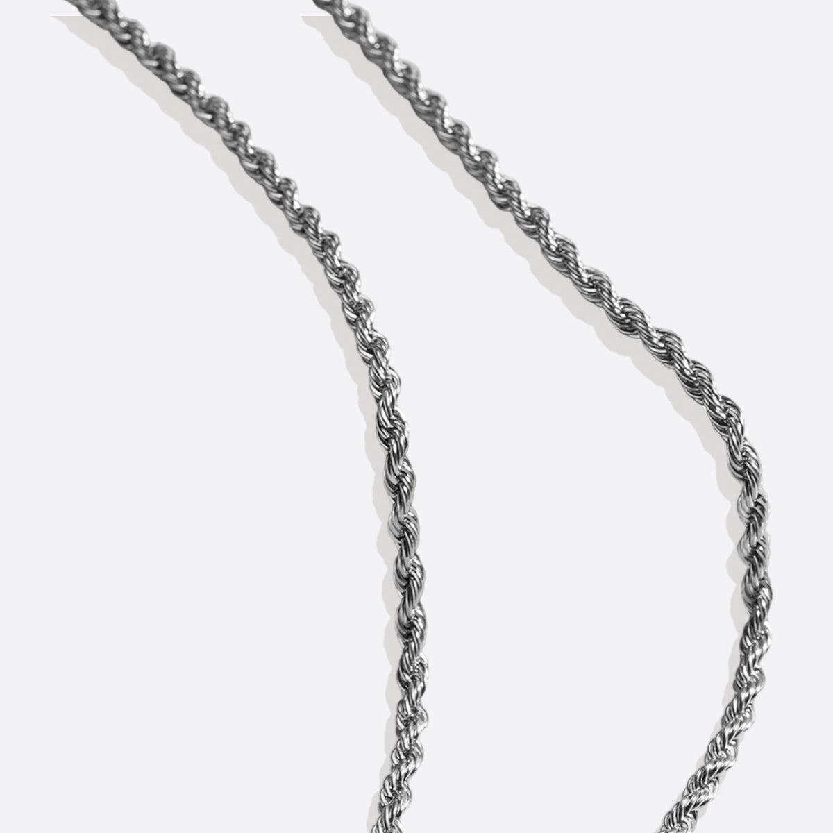 4mm Rope Chain Necklace