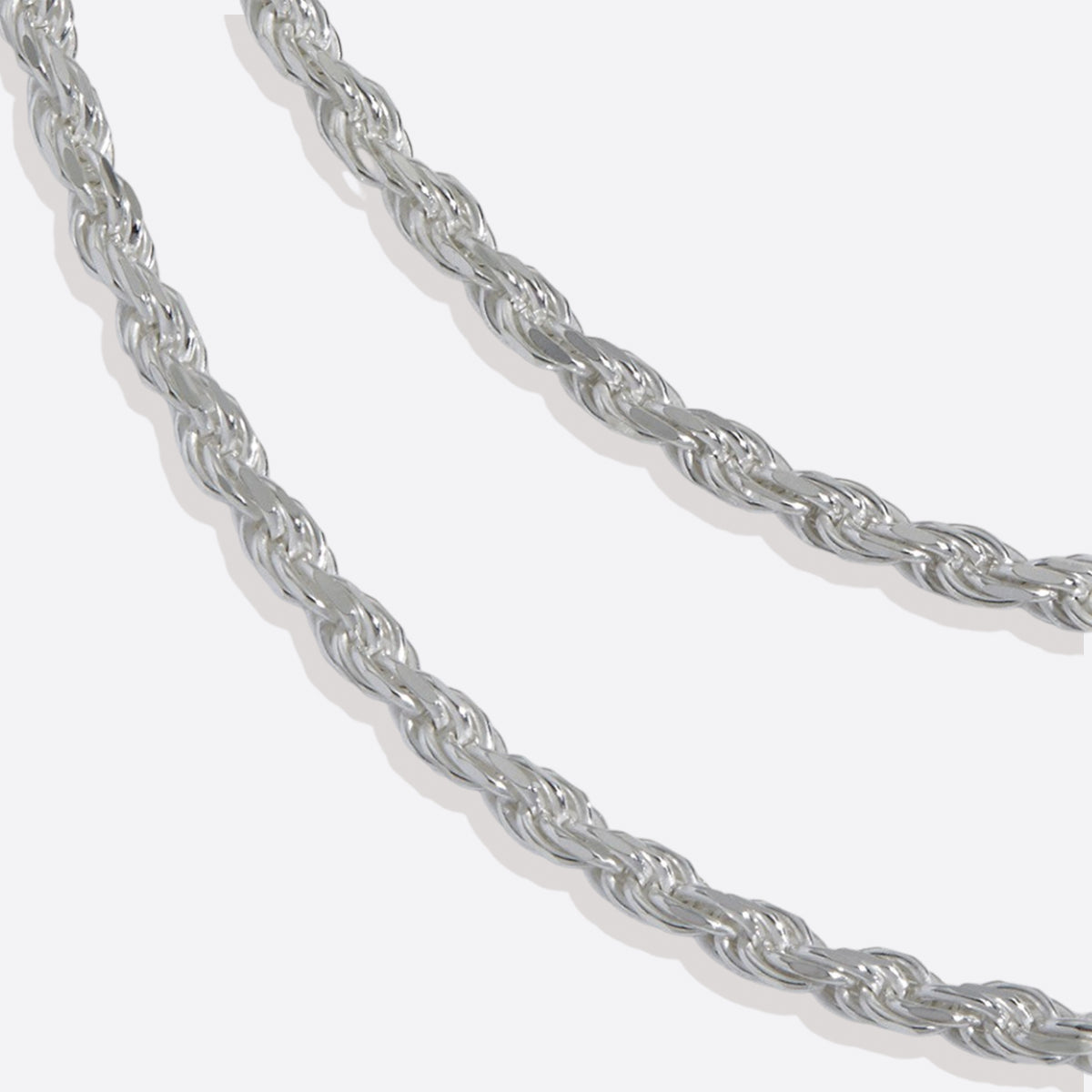 4mm Rope Chain Necklace