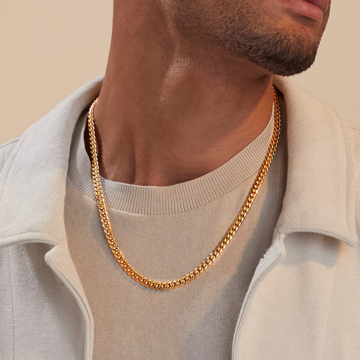 8mm Cuban Chain Necklace