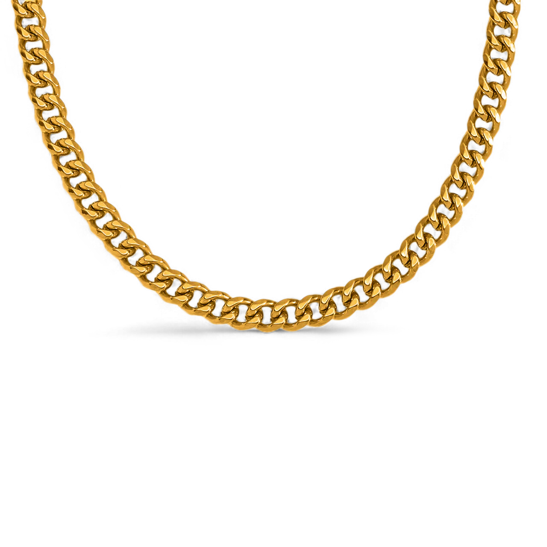 8mm Cuban Chain Necklace