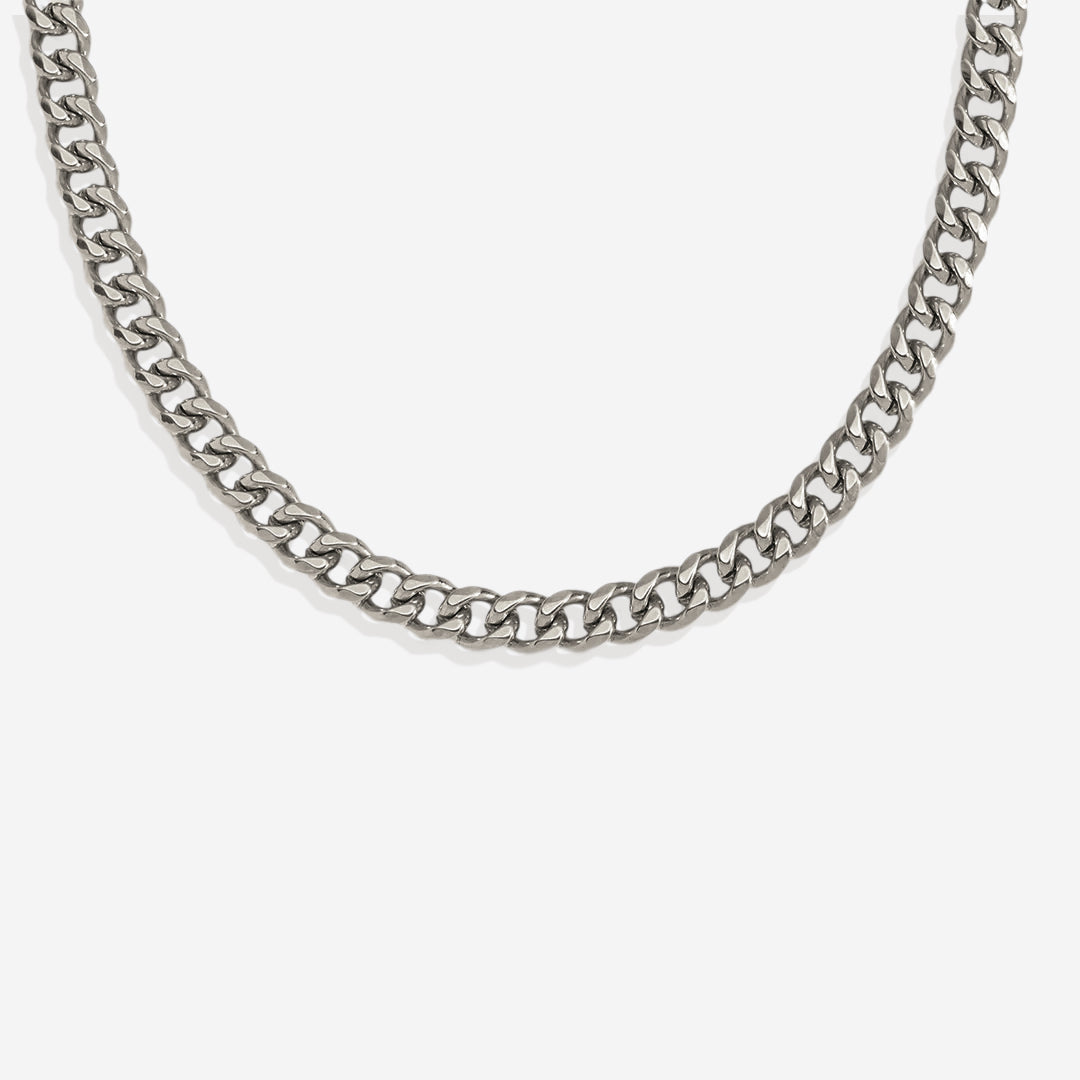 8mm Cuban Chain Necklace