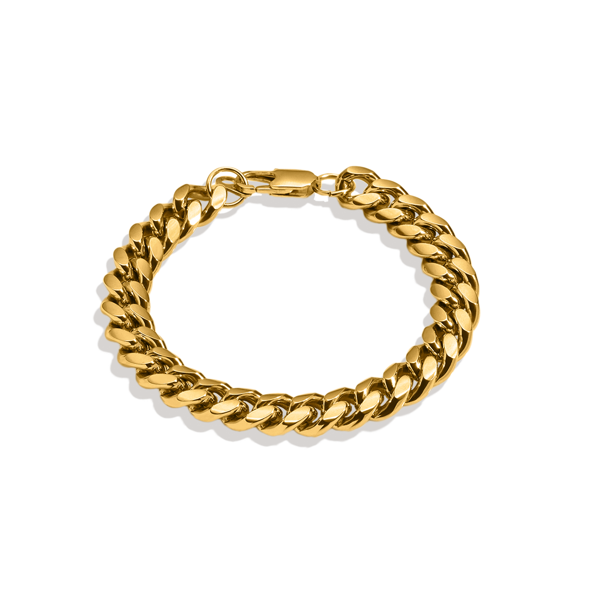 8mm Cuban Link Chain Bracelet