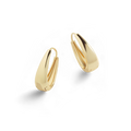 Chunky Teardrop Hoop Earrings