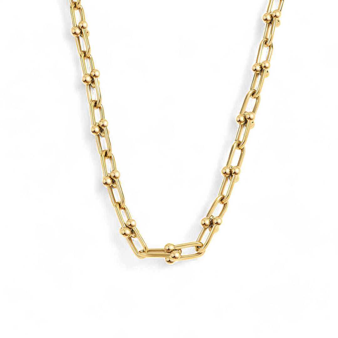 Graduated Link Chain Necklace
