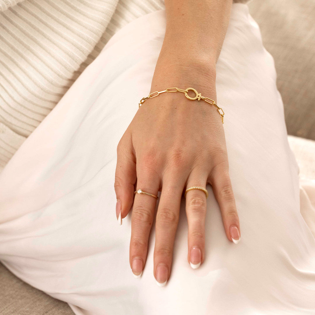 Sakai Paperclip Bracelet