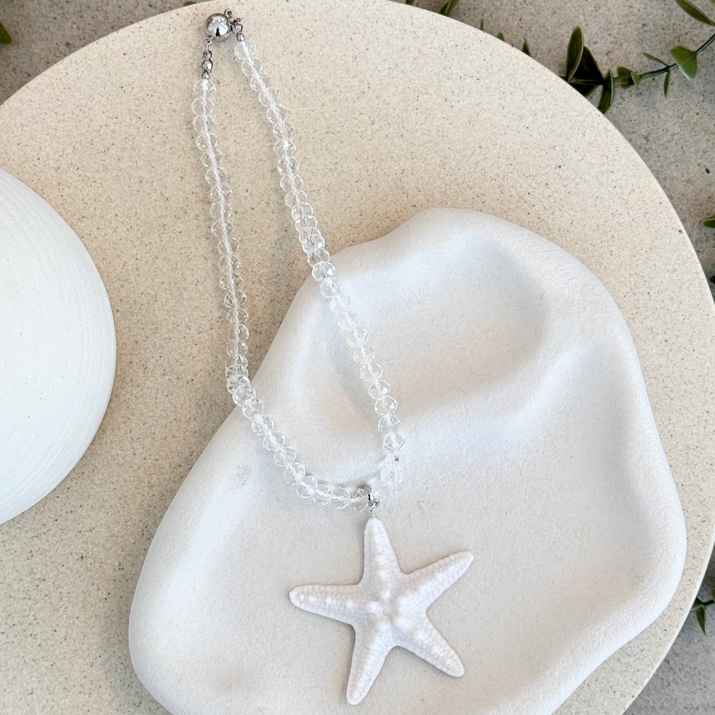 Yasuko Beaded Starfish Necklace