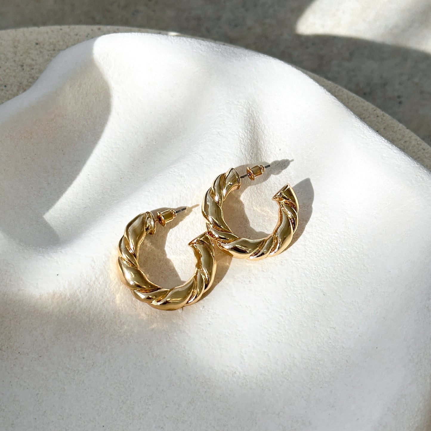 Amalie Hoop Earrings