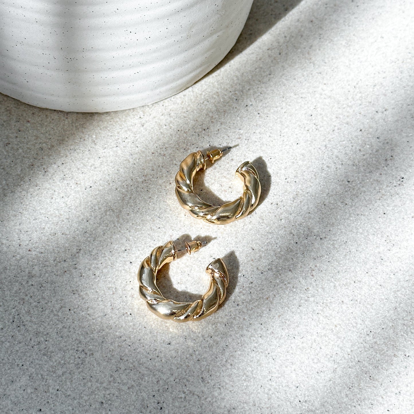 Amalie Hoop Earrings