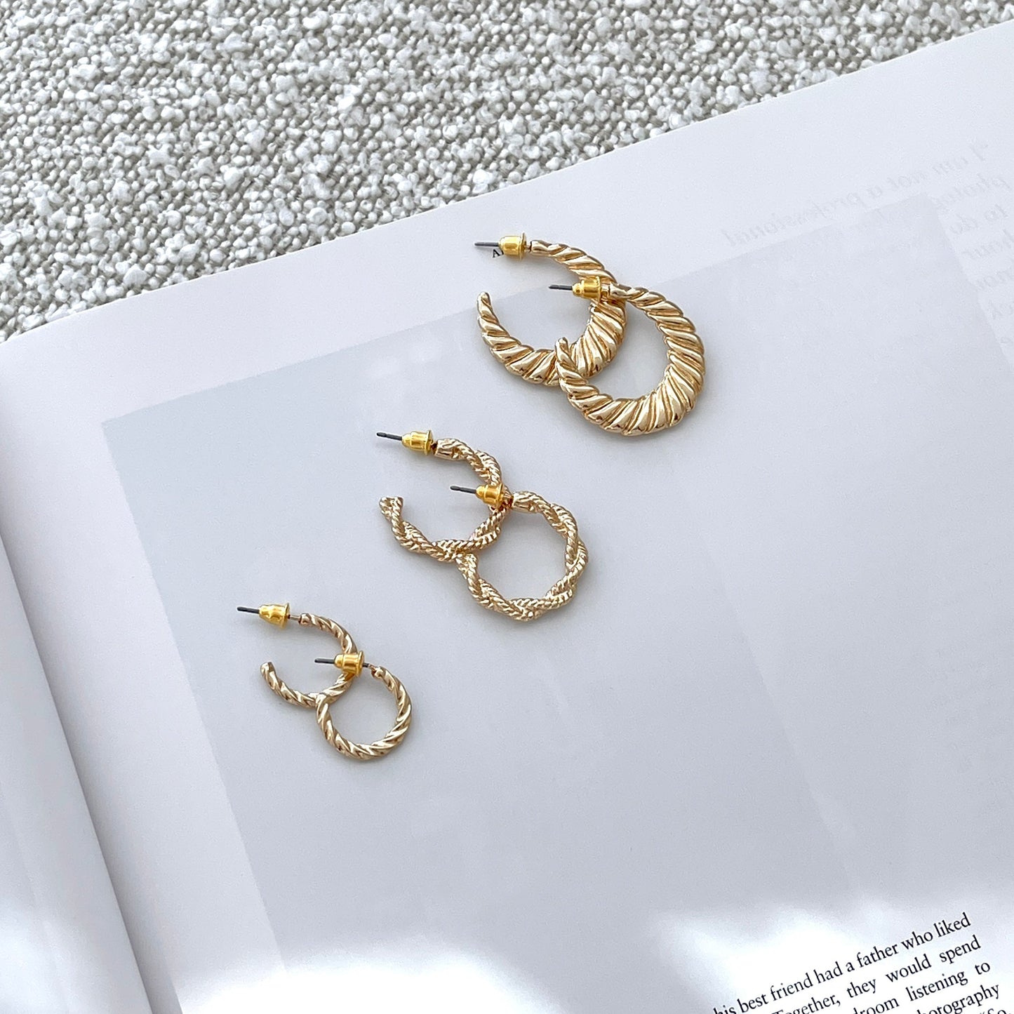 Reta Triple Pack Earrings