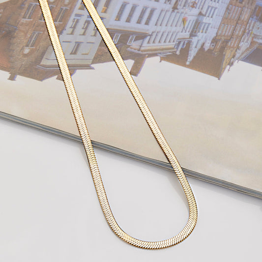 Herringbone Chain Necklace
