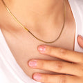 Dainty Herringbone Necklace
